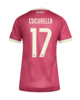 Real Madrid Marc Cucurella #17 Maglia Gara Terza Repliche 2026-27 Donna Maniche Corte Real Madrid Marc Cucurella #17 Maglia Gara Terza Repliche 2026-27 Donna Maniche Corte